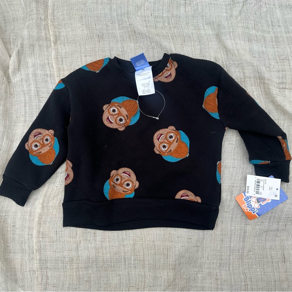Blippi 18 months baby sweater